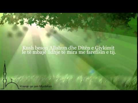 Kush beson Allahun dhe Ditën e Gjykimit...