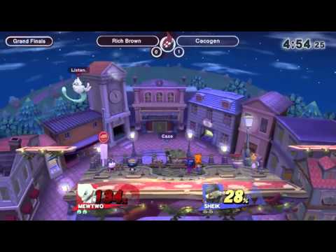 Smash FAD Winter Edition #1: Grand Finals: Rich Brown (MEWTWO, ROSALINA) vs Cacogen (SHEIK)