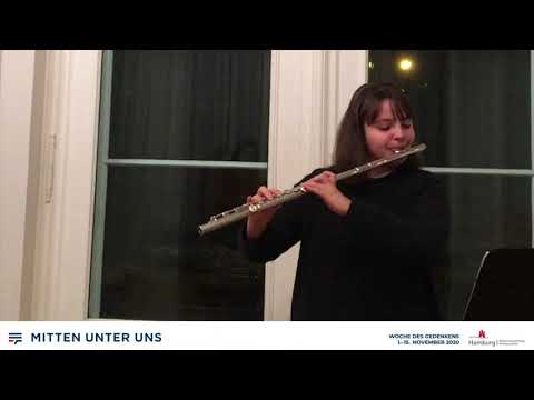 Woche des Gedenkens 2020 - Sophia Kalinke spielt „Die geheimnisvolle Flöte“