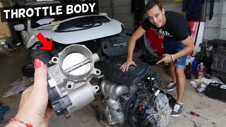 THROTTLE BODY REPLACEMENT REMOVAL DODGE DART