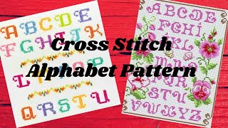 Cross Stitch #Alphabet# Pattern# for everything