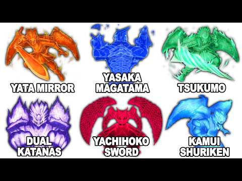 Every Susanoo's Weapon in Naruto Explained in 22 minutes