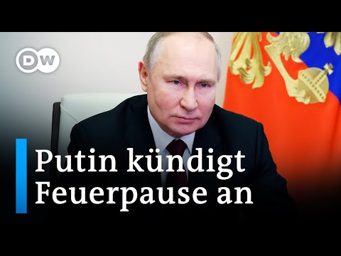 Russland will über orthodoxes Weihnachten eine Waffenruhe in der Ukraine | DW Nachrichten