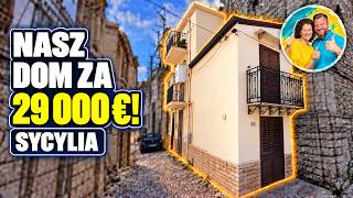 NASZ DOM NA SYCYLII ZA 29 000 €! Pokazujemy go w środku.