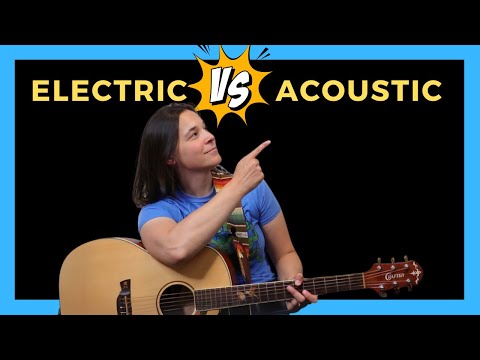Acoustic VS Electric Guitar For Beginners