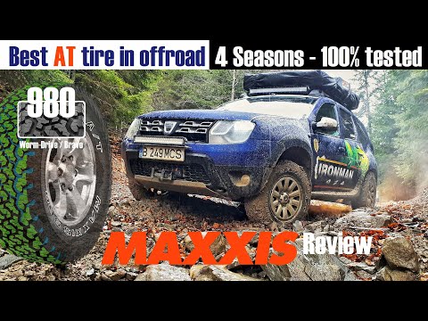Best Offroad AT tire in 2021 - Maxxis AT980 Bravo & Worm-Drive E
