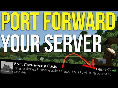 How To Port Forward a Minecraft Server (2023)