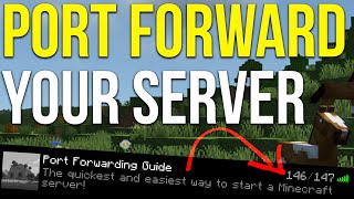 How To Port Forward a Minecraft Server (2023)