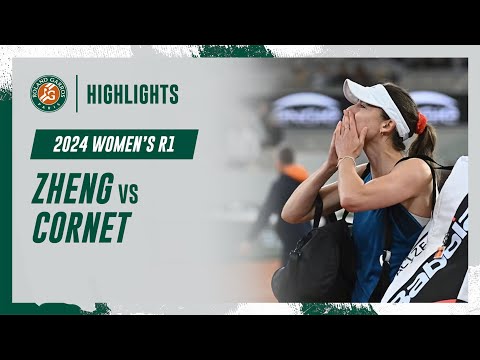 Zheng vs Cornet Round 1 Highlights | Roland-Garros 2024