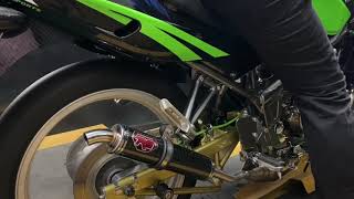 Download lagu Knalpot R9 - Seri Neo Mugello Carbon - Kawasaki Ninja 150 RR mp3