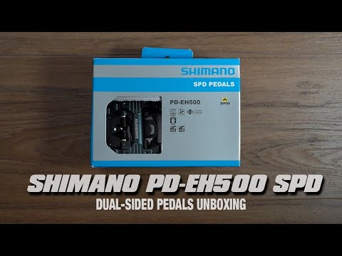Shimano PD-EH500 Pedals Unboxing