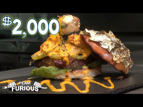Eating The World's Most Expensive Burger ($2,000)