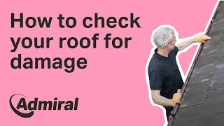 How to check your roof for damage | Admiral UK