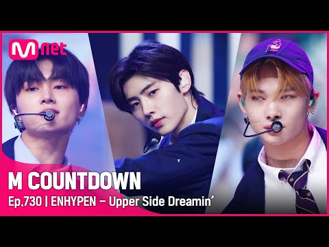 [ENHYPEN - Upper Side Dreamin'] KPOP TV Show | #엠카운트다운 EP.730 | Mnet 211028 방송