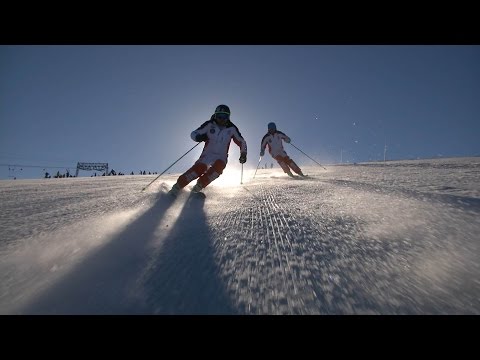 Check Point Ski Course 09/2017 Sloping light sharp