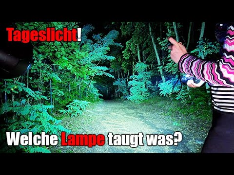 Flashlight comparison - from cheap to expensive Olight and co.