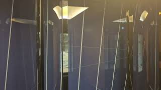 VERY NICE Glass Schindler Traction Lift onboard the P&O Arcadia Cruise Ship.