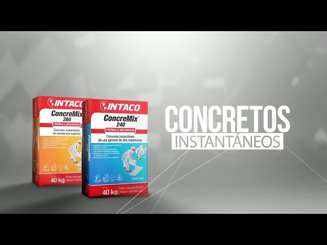 Concremix: Presentación y Paso a Paso