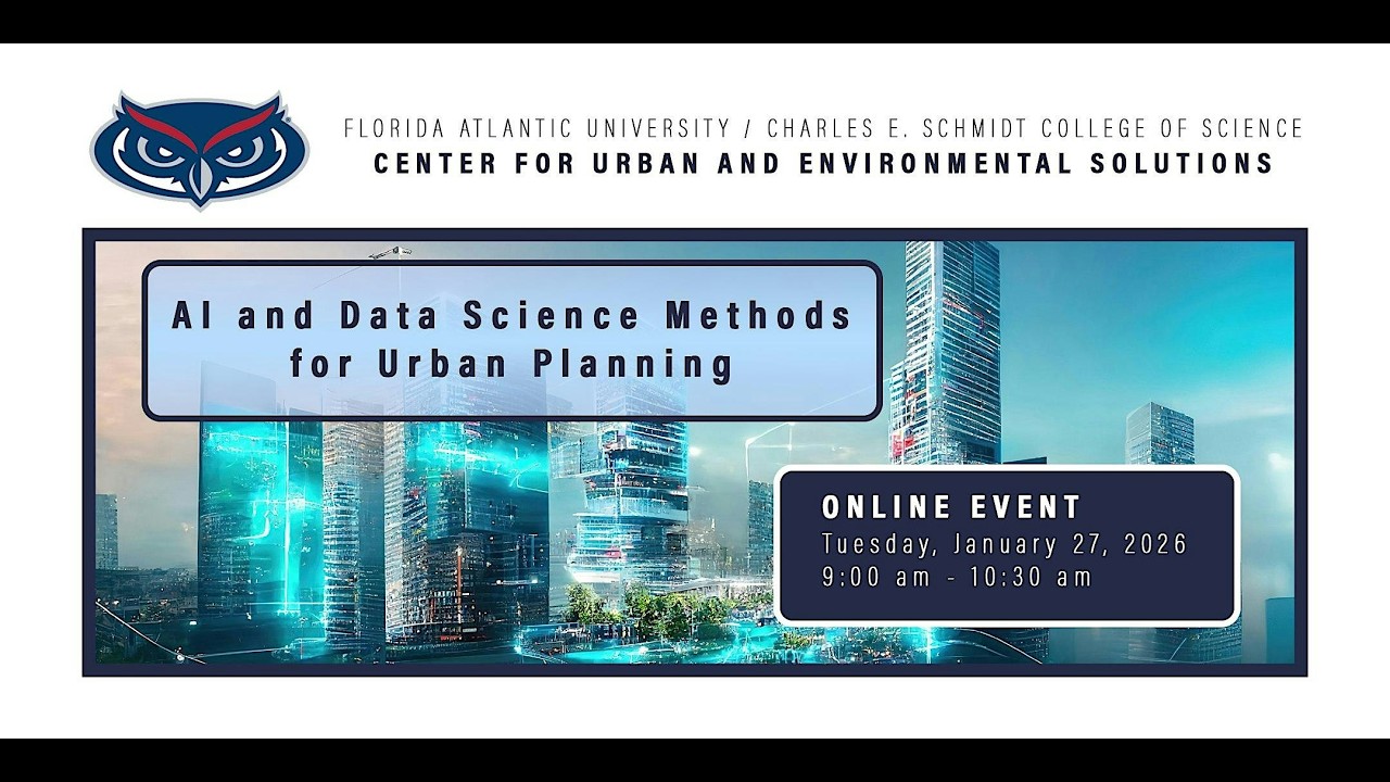 AI & Data Science Methods Urban Planning