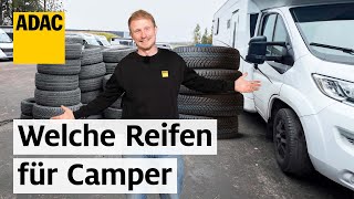 Darauf solltet Ihr achten: Der richtige Reifen für Euren Camper | ADAC & PiNCAMP