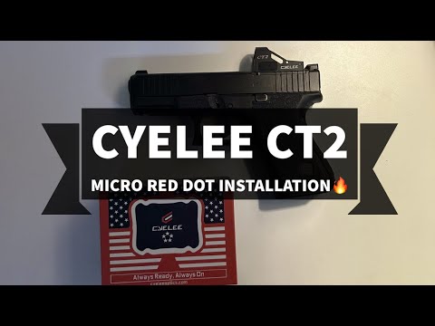 Cyelee Ct2 Micro Red Dot Installation
