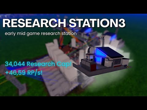 Research Station3, Early Mid-Game Research Station | Industrialist Roblox