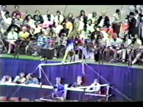 5th T CZE Alena Drevjana UB - 1985 World Gymnastics Championships 9.625.avi