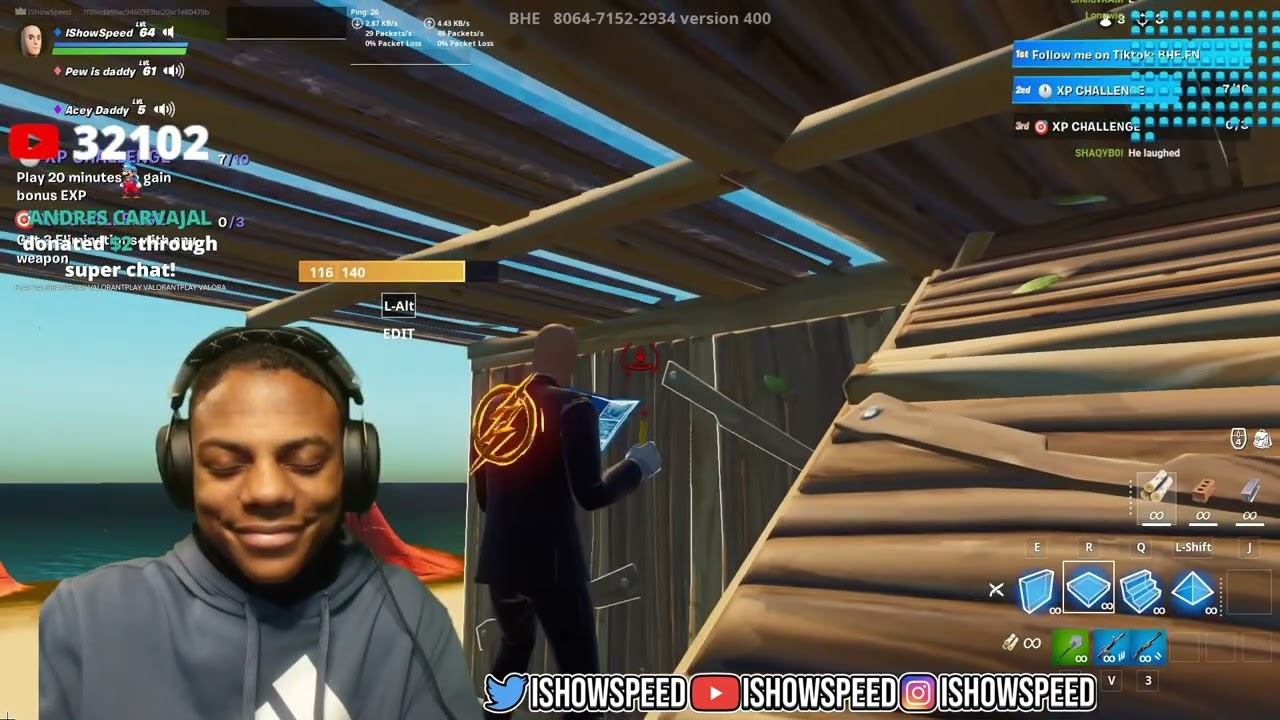 iShowSpeed "My Mom Is Kinda Homeless" Full Clip 😂