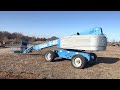 Genie S 65 Telescopic Boom Lift Operation Walk Around