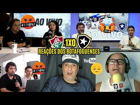 Reactions from Botafogo fans outraged by 1-0 defeat to Fluminense despite playing with one less p...