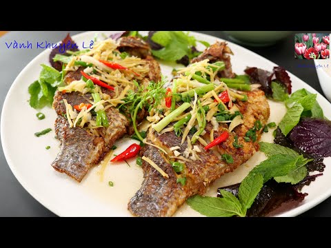 Cá chiên mắm gừng