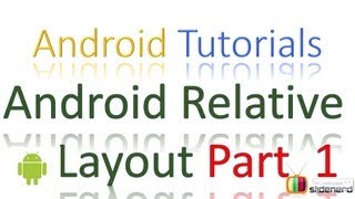 #46 Android Tutorial For Beginners: Relative Layout Part 1 [HD 1080p]