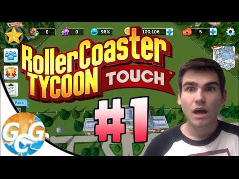 RollerCoaster Tycoon Touch Walkthrough #1 :: JUST STARTING OUT! - YouTube