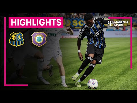 1. FC Saarbrücken - Erzgebirge Aue | Highlights 3. Liga | MAGENTA SPORT