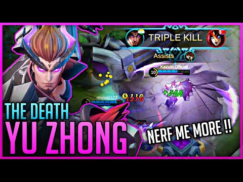 Nerf Cannot Stop Yu Zhong From Dominating | Yu Zhong Best Build | kazuki Official