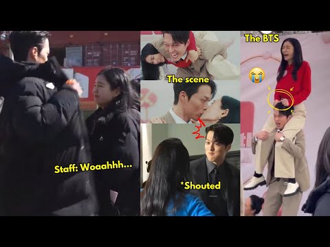 WHAT IS THIS BEHAVIOUR JANG KIYONG AHN EUNJIN?! blocking the wind for her, couldn’t even scold her❤️