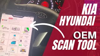 How to Use KIA & Hyundai OEM Scan Tool #KDS #gds #kia #hyundai #scantool
