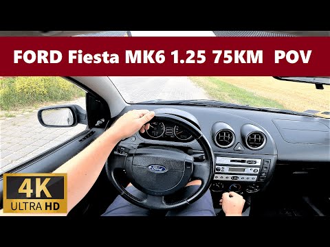 Ford Fiesta MK6 1.25 75KM (2003) POV DRIVE 4K #53