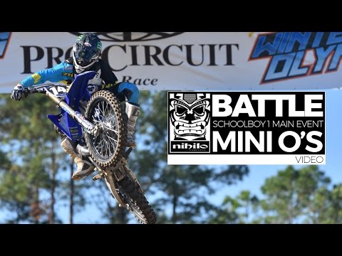 BATTLE: Schoolboy 1 Main Event - Mini O's Supercross