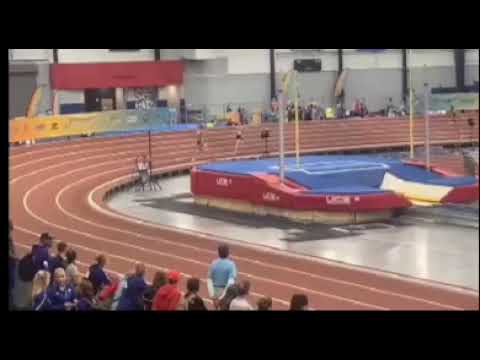 W45 800m final World Masters Indoors 2025.