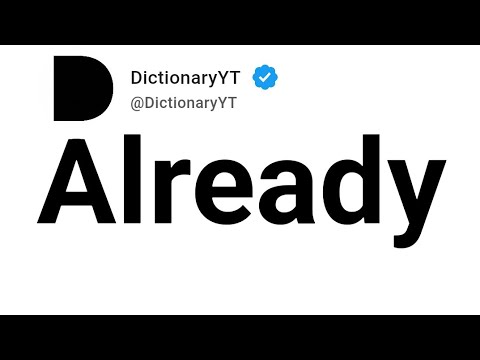 Already Synonym