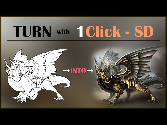 Transform Your Sketches into Masterpieces with Stable Diffusion ControlNet AI - How To Use Tutorial