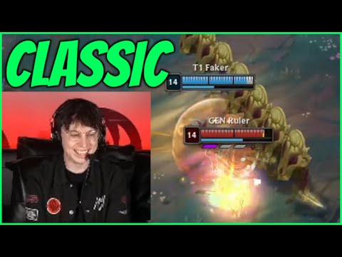 Faker's Azir Walks Up To Ruler In Mid Lane..