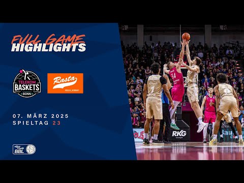 Telekom Baskets Bonn vs. RASTA Vechta - Full Game Highlights - Spieltag 23, 2024/25