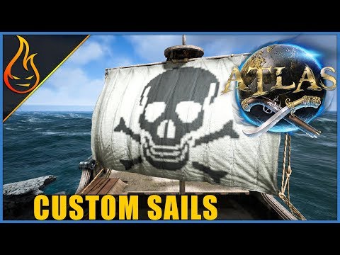 Atlas MMO How To Make Custom Sails