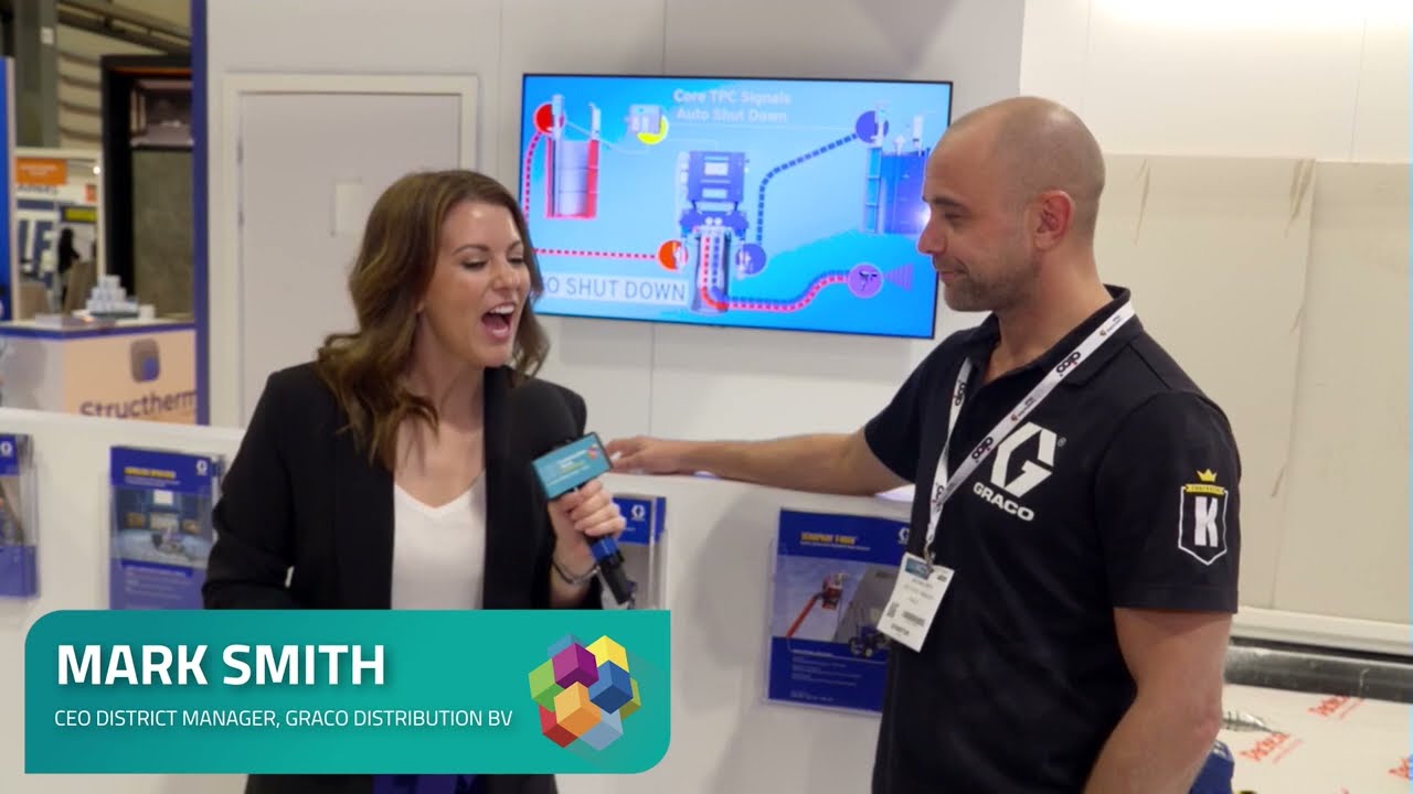 Graco Distribution BV at UK Construction Week Birmingham 2022