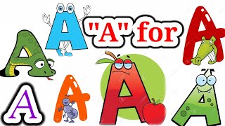 A for । Alphabet । ABCD । A to Z