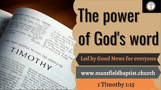 The Power of God's word