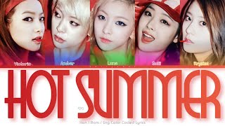 f(x) (에프엑스) Hot Summer Color Coded Lyrics (Han/Rom/Eng)