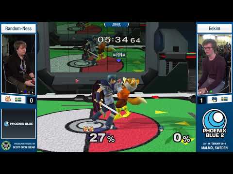PXB2 - Random-Ness (Fox) Vs. Eekim (Marth) - Pools B7 - Melee Singles